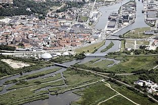 C.F. Møller Landscape has been selected for an ambitious adaptation to climate change project in Denmark - C.F. Møller. Photo: Randers Kommune