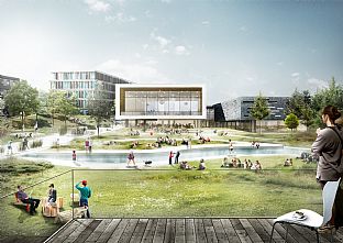 C.F. Møller and Transform win the worlds best city campus - C.F. Møller. Photo: C.F. Møller & Transform