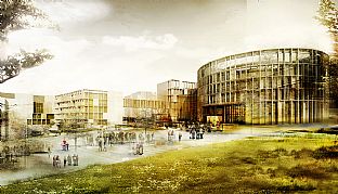 C.F. Møller bak italiensk sykehus campus - C.F. Møller. Photo: C.F. Møller