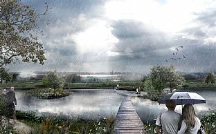 C.F. Møller i nytt klimatilpasningsprosjekt i Randers - C.F. Møller. Photo: C.F. Møller