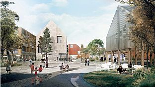 C.F. Møller og TREDJE NATUR tegner fremtidens Gustavsberg - C.F. Møller. Photo: C.F. Møller og Tredje Natur