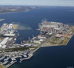 C. F. Møller skal tegne nyt havnecenter på Aarhus Havn - . Photo: Jørgen Weber