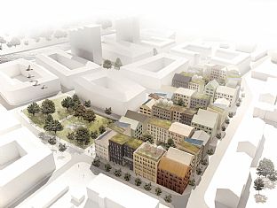 C.F. Møller tegner 400 leiligheter i tre på havnen i Norrtälje - C.F. Møller