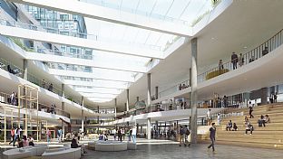 C.F. Møller vinder VIA University College i Horsens - C.F. Møller. Photo: C.F. Møller