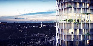 C.F. Møller vinner konkurransen om nytt landemerke i Västerås - C.F. Møller. Photo: C.F. Møller Architects