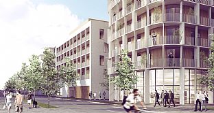 C.F. Møller vinner konkurransen om nytt landemerke i Västerås - C.F. Møller. Photo: C.F. Møller Architects
