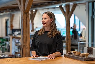 Camilla Jensen Thorup, C.F. Møller Architects - New Head of Workplace Design and Client Consultancy - C.F. Møller. Photo: C.F. Møller Architects / Peter Sikker Rasmussen