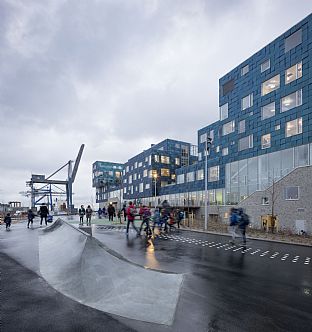 Copenhagen International School - Nordhavn - C.F. Møller. Photo: Adam Mørk