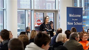 Copenhagen International School moves into its new building - C.F. Møller. Photo: Claus Andersen/Bodhi Visuals 