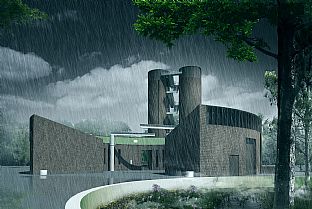 DANMARKS STØRSTE SPILLVANNSPUMPESTASJON - C.F. Møller. Photo: C.F. Møller