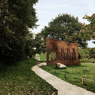 Danevirke, C.F. Møller Architects - Unveils design for new landscape concept for historic and UNESCO World Heritage Site in northern Germany - C.F. Møller. Photo: C.F. Møller Architects