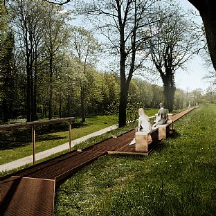 Danevirke, C.F. Møller Architects - Unveils design for new landscape concept for historic and UNESCO World Heritage Site in northern Germany - C.F. Møller. Photo: C.F. Møller Architects