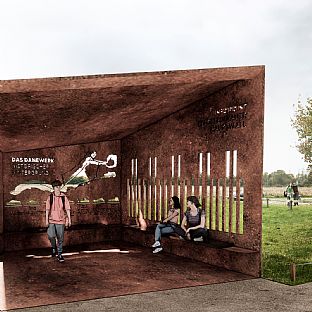 Danevirke, C.F. Møller Architects - Unveils design for new landscape concept for historic and UNESCO World Heritage Site in northern Germany - C.F. Møller. Photo: C.F. Møller Architects