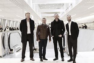 Danmarks utenriksminister besøkte C.F. Møller-prosjekt i Stockholm - C.F. Møller. Photo: C.F. Møller