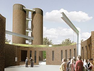 Denmarks largest sewage pumping station - C.F. Møller. Photo: C.F. Møller