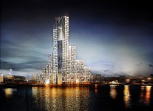 Dokken Towers præsenteret i Esbjerg - C.F. Møller. Photo: C.F. Møller