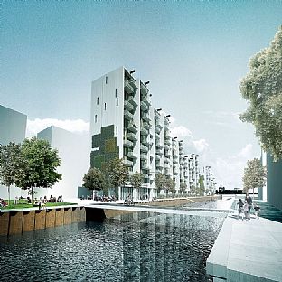 FØRSTE SPADESTIKK TIL HAVNEHOLMEN - C.F. Møller. Photo: C.F. Møller