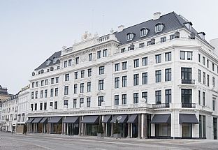 Facade - Hotel dAngleterre reopens - C.F. Møller. Photo: Heidi Lerkenfeldt