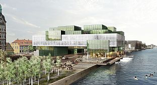Første spadestikk for Bryghus-prosjektet - C.F. Møller. Photo: Rendering: OMA/Bryghusprojektet.dk