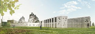 Första spadtaget till nytt fängelse - C.F. Møller