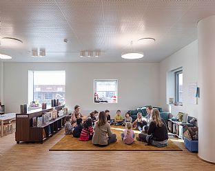 Framtidens skola i samspel mellan politik, pedagogik och arkitektur - C.F. Møller. Photo: Adam Mørk