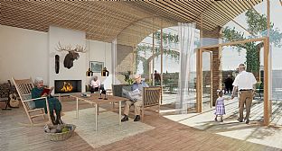 Fremtidens Sølund bliver hjem for flere generationer - C.F. Møller. Photo: C.F. Møller, Tredje Natur, Bascon Fremtidens Sølund bliver hjem for flere generationer - C.F. Møller. Photo: C.F. Møller, Tredje Natur, Bascon