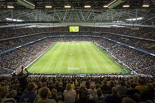 Friends Arena modtager prestigepris - C.F. Møller. Photo: Adam Wycichowski Friends Arena modtager prestigepris - C.F. Møller. Photo: Adam Wycichowski