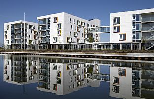Fuglsangsø Centret indviet - C.F. Møller. Photo: Thomas Mølvig