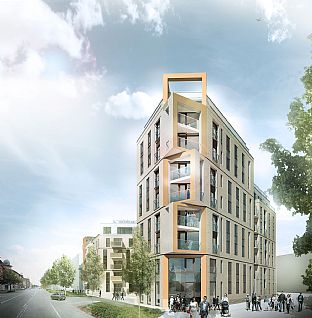 GROUNDBREAKING FOR YET ANOTHER BLOCK IN ODENSE - C.F. Møller. Photo: C.F. Møller