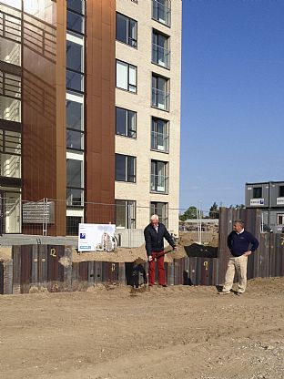 GROUNDBREAKING FOR YET ANOTHER BLOCK IN ODENSE - C.F. Møller. Photo: C.F. Møller