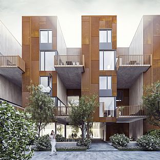 Generous homes between city and nature - C.F. Møller. Photo: Wingårdhs