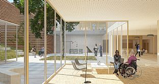 Grønt Lys til nyt Ressourcecenter i London - C.F. Møller. Photo: C.F. Møller Architects