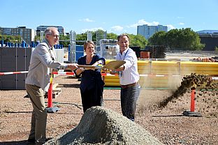 Groundbreaking for Malmö Stadium - C.F. Møller. Photo: Malmö Stad