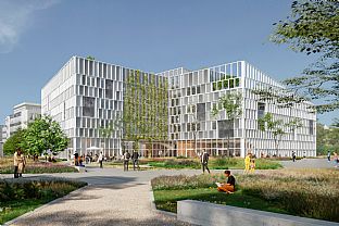 HAFUN - Første spadestik for HAFUN - C.F. Møller. Photo: Sprinkenhof GmbH / C.F. Møller Architects