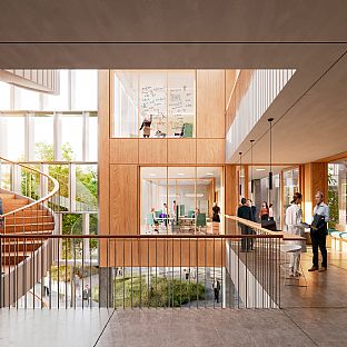 HAFUN, Hamburg University, C.F. Møller Architects - Ein modernes Zuhause für exzellente Physik - C.F. Møller. Photo: C.F. Møller Architects