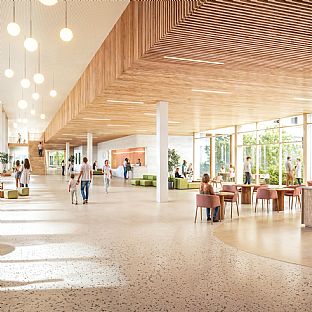 Hannover Medizinische Hochschule - C.F. Møller Architects und HENN gewinnen Wettbewerb für Neubau des Klinikums der Medizinischen Hochschule Hannover - C.F. Møller. Photo: C.F. Møller Architects & HENN