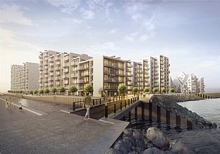 Havneholmen presenterer nettside - C.F. Møller