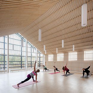 ’Hjertet i Ikast’ får Iconic Award - C.F. Møller. Photo: Adam Mørk
