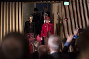 I dag blev Mærsk Tårnet indviet i København - C.F. Møller. Photo: Københavns Universitet