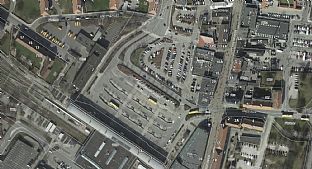 I konkurransen om Ballerup trafikknutepunkt - C.F. Møller. Photo: Ballerup Kommune