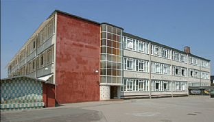I tävling om restaurering av legendarisk skola - C.F. Møller. Photo: Andreas Trier Mørch, arkitekturibilleder.dk 