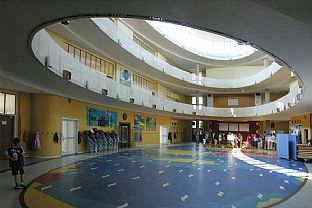 I tävling om restaurering av legendarisk skola - C.F. Møller. Photo: Andreas Trier Mørch, arkitekturibilleder.dk