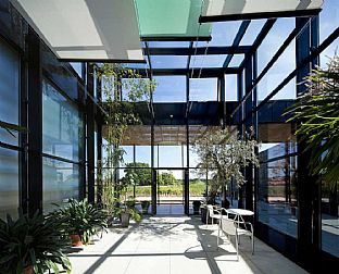 INTERNATIONELLT ARKITEKTURPRIS TILL HOSPICE DJURSLAND - C.F. Møller. Photo: Adam Mørk