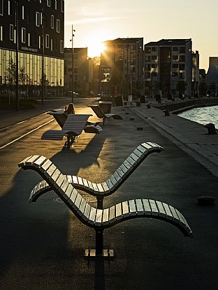 INVIGNING AV MUSIKENS HUS-OMRÅDET I AALBORG - C.F. Møller. Photo: Jørgen True