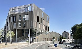 Inauguration of New Middle School with Focus in Nutrition and Exercise - C.F. Møller. Photo: C.F. Møller Architects / Mads Mandrup