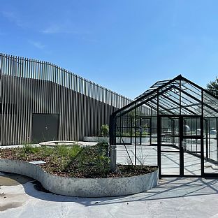 Inauguration of New Middle School with Focus in Nutrition and Exercise - C.F. Møller. Photo: C.F. Møller Architects / Mads Mandrup