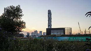 Integrert kunstverk avdekket - C.F. Møller. Photo: Bryan Cody