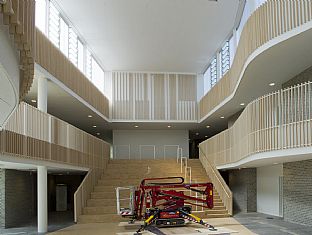 International School i Ikast Brande - C.F. Møller. Photo: Julian Weyer