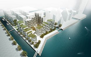 KRANSELAG FOR 400 NYE LEILIGHETER - C.F. Møller. Photo: C.F. Møller