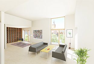 KRANSELAG FÔR EN AV DE BESTE TOMTENE I ODENSE - C.F. Møller. Photo: C.F. Møller